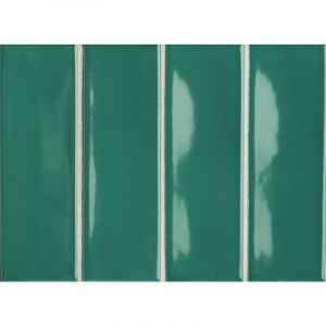 Carrelage gr&egrave;s c&eacute;rame SWEETY Plano (lisse) - 15x5cm Indaco &ndash; brillant - - bo&icirc;te de m2