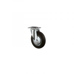 Roulette 160 mm Lg.R Roue Caoutchouc