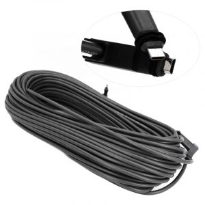 C&acirc;ble Starlink Gen 2 de 46 m (150 pi) &ndash; Rallonge de remplacement &eacute;tanche pour kit standard Gen2, c&acirc;ble gris durable haute vitesse pour satellite