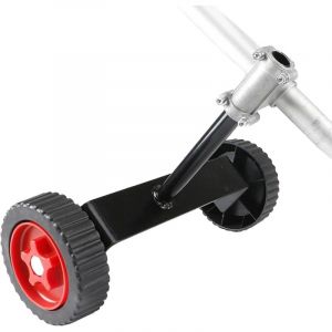 Bazywtyh - Roues De Débroussailleuse Roues De Support pour Coupe-Bordures, Roues De Support des Roues De Tondeuse à Gazon, Accessoires pour Coupe- De