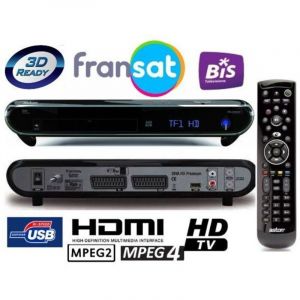 Aston Diva HD Premium Wifi int&eacute;gr&eacute; - D&eacute;codeur Satellite Num&eacute;rique TNT HD FRANSAT USB PVR avec carte Viaccess Fransat