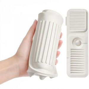 Tapis de Drainage en Silicone, Disque de Drainage d'&eacute;vier, Tapis de Robinet &eacute;troit, Organiseur Anti - &eacute;claboussures, &eacute;vier ins&eacute;r&eacute; sous Le Robinet