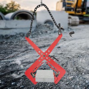 L&egrave;ve-pierre, pince de levage, support de trottoir, pince &agrave; d&eacute;calage, support de pierre, pince de levage, cric de pierre, cric de pierre, ouverture