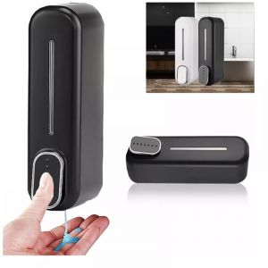 300ML Distributeur de Savon Manuel Conditionneur en Plastique pour shampooing Mural Gel de Douche Distributeur de Chambre Pompe &agrave; Savon pour Salle de