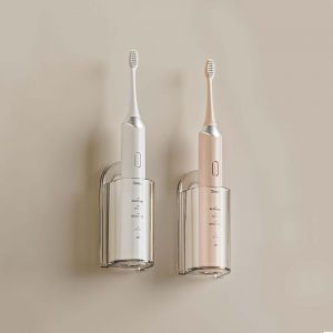 Lntyq Support Brosse a Dent Electrique 2 Pi&egrave;ces, Porte Brosse &agrave; Dents Autocollant, Adh&eacute;sif Puissant, Support Brosse a Dent Murale sans Per&ccedil;age, Porte