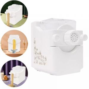 Gojoy - Machine à pâtes électrique de 180 w - Machine à spaghettis - Capacité de 500 g - Machine à pâtes multifonction pour grande surface ronde