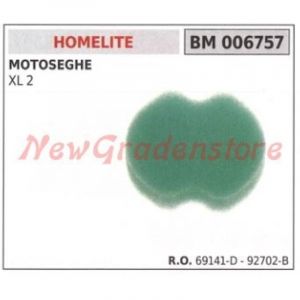 HOMELITE filtre à air XL 2 tronçonneuse 006757