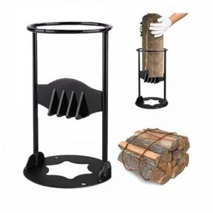 Fendeuse de bois robuste en fonte, protocole manuel, fendeuse de bois, fendeuse de bois de chauffage l&eacute;g&egrave;re, fendeuse de bois d'allumage adapt&eacute;e au