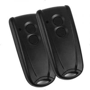 T&eacute;l&eacute;commande Porte de Garage EcosRSC433 Telecommande Ecostar 433Mhz Compatible avec Telecommande Ecostar AGS Fr&eacute;quence 433Mhz-2PACK