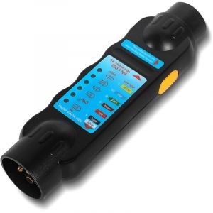 Testeur de remorque, testeur de remorque 7 Broches testeur de Prise de Caravane de remorque connecteur 12 v pour Outils de Diagnostic de Circuit