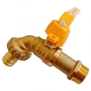 Robinet 1/2 Pouce Jardin, Robinet &agrave; Bille en Laiton Ext&eacute;rieur Ing&eacute;lif -20℃ Robinets D'&eacute;coulement R&eacute;sistant &agrave; la Chaleur 120℃ Robinets Premium,