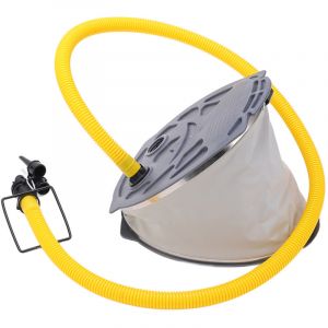 Gistuch - Pompe &agrave; Air &agrave; pied Portable en plastique Compact, pour bateau gonflable de p&ecirc;che, canot pneumatique en caoutchouc, Kayak