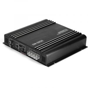 Pour amplis de voiture Amplificateur de voiture st&eacute;r&eacute;o 12 v, 3800 w amplificateur de puissance Audio 2 canaux 12 v noir en alliage d'aluminium