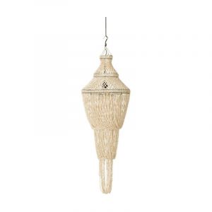 Lampe Suspension Coquillage "Daisy" 176cm Naturel