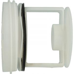 vhbw Filtre à peluches (avec joint de porte) Machines à laver compatible avec Bauknecht WAT 820, WAT 8575, WAT 8579, WAT 870, WAT CARE 12