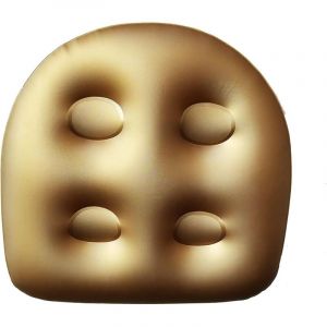 1 si&egrave;ge rehausseur pour spa et jacuzzi gonflable, tapis de massage relaxant avec ventouses, support dorsal doux pour adultes, personnes &acirc;g&eacute;es,