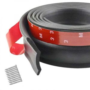 Joint de porte de garage universel de 3 m, bande d'tanchit en caoutchouc pour porte de garage multifonction, bande d'tanchit pour bas de porte de