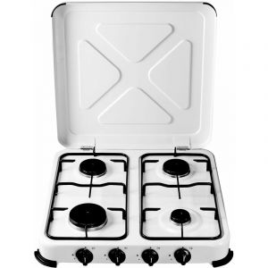 Niklas - bb Gas Stove Cucinino 4 Fire Camping Steel Structure