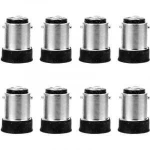Adaptateur B15 vers E14, convertisseur de culot de lampe, 8 pi&egrave;ces, adaptateur d'ampoule, culot moyen, douille de lampe, convertisseur de lampe