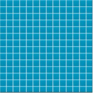 Mosaïque Pâte de verre UNICOLOR PISCINE CARRÉ couleur : Saja Anti-dérapant Classe 3 boite de 2 m2 - Mosaïque 2,3x2,3 cm Saja - boîte de 2 m2 - Mosaïq