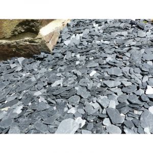 Paillage Ardoise NOIR 10-40 - VRAC Big Bag - 500 kg