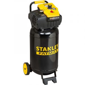Stanley &ndash; Compresseur vertical sans huile 50L &ndash; Pression 10 bar &ndash; D&eacute;bit d'air 222 L/min &ndash; Puissance 2 HP pour usage professionnel - STF506