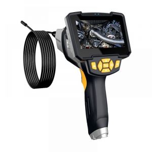 Cyslmuk - 1080P Camera Endoscopique,HD Endoscope Industriel Double Lentille Caméra d'inspection,Endoscope Canalisation IP67 étanche avec 4,3 Pouces