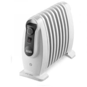 Delonghi &ndash; Radiateur bain d'huile 800W &ndash; Chaleur homog&egrave;ne pour pi&egrave;ces jusqu'&agrave; 25 m&sup2; &ndash; Thermostat r&eacute;glable &ndash; Compact et portable avec roulettes