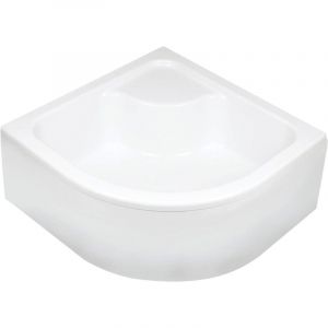 Deante Receveur de douche demi-rond blanc 90x90 cm
