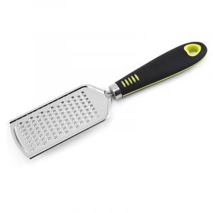 Râpe pièce Râpe à pommes de terre , Râpe à fromage Parmesan Râpe à citron Râpe de cuisine en acier inoxydable avec poignée en silicone,1pcs