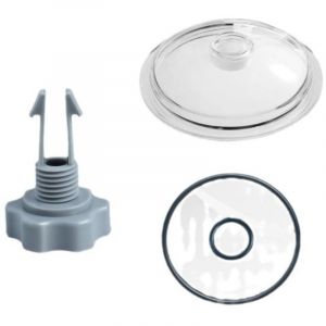 Valve de libération d'air et joint torique de rechange pour pompe à filtre Intex 10460 10264-2 + couvercle de la trappe