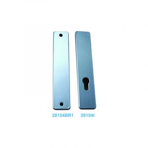 Plaque 90 6334 Argent - assa abloy Vachette Argent 40 220 mm 40 Borgne
