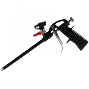 Pistolet &agrave; mousse de polyur&eacute;thane r&eacute;glable, pistolet &agrave; mousse expansible en m&eacute;tal PU avec interrupteur, pistolet de calfeutrage, joint de remplissage