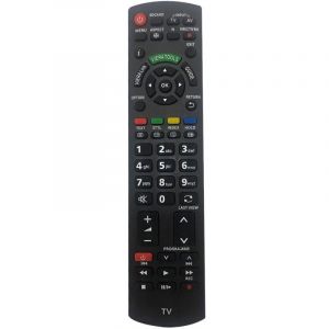 Remplacement telecommande panasonic n2qayb000487 pour Panasonic Viera TV:TH-32LRG20E TX-L42E3B TX-P46S20E TX-P50U30E
