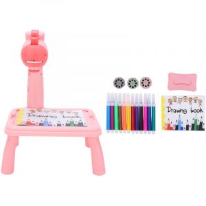 Table de Projection Dessin Enfant - Projecteur &agrave; Dessin avec Table Lumineuse pour Gar&ccedil;ons et Filles, Jouet &Eacute;ducatif Cr&eacute;atif