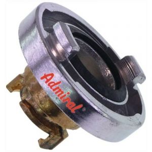 Raccord avec manchon syst&egrave;me geka&reg;-storz c laiton/m&eacute;tal l&eacute;ger