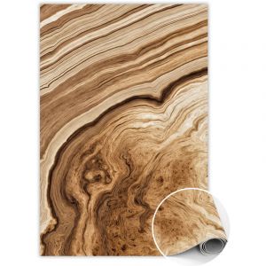Tapis Vinyl de Cuisine et Chambre en pvc - Grain de bois - 140x210 cm