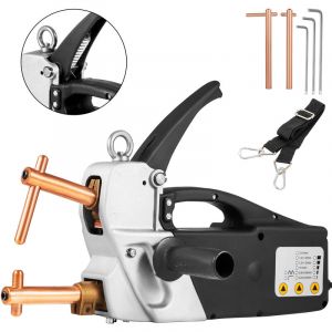 Vevor - Pistolet de Soudage par Points Electrique Compact 400V Soudeuse par Point avec Pointes Remplacables 120mm Poste a Souder Epaisseur Maximale