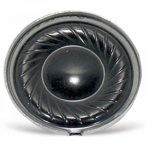 K 23 - 8 Ohm 0.9 pouces 2.3 cm Haut-parleur miniature 0.3 w 8 &omega; membrane en plastique - Visaton