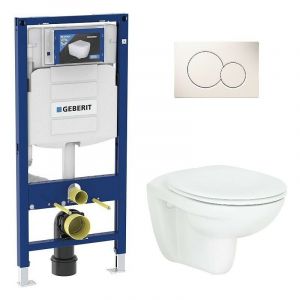 Geberit - Pack Bati support et Wc suspendu neo 2.0