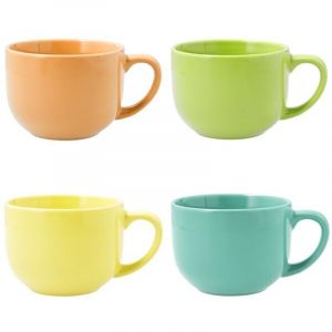 Mug C&eacute;ramique Jumbo Nouvel Assortiment Heureux - 40 Cl