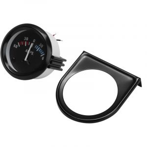 Jeffergarden Amp&egrave;rem&egrave;tre , voiture 12V 60-0-60 AMP amp&egrave;rem&egrave;tre amp&egrave;rem&egrave;tre jauge universelle 52m / 2in universel pour v&eacute;hicule