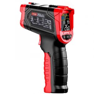 Thermom&egrave;tre infrarouge, TA601B Thermom&egrave;tre laser num&eacute;rique Gamme de pistolet infrarouge LCD r&eacute;tro-&eacute;clair&eacute; pour la temp&eacute;rature interne du four &agrave; bois