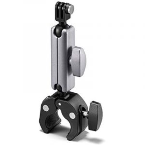 Clip de Fixation pour Guidon de Moto, Rotation &agrave; 360 Degr&eacute;s pour Gopro Hero 12 11 10 9 8 Insta 360 X4 X3 Ace Pro, pour Cam&eacute;ra d'action DJI