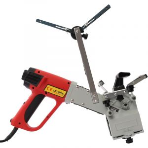 Gojoy - Plaqueuse de chants MT985 Petite Plaqueuse de Chants Portable à Courbe Droite Manuelle, travail du bois 220V / 50Hz 2000W