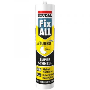 Soudal - Fix all turbo 290ml Prise rapide (Par 12)