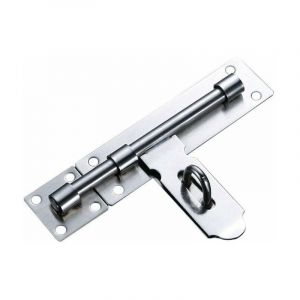 Loquet de Portail Cour Porte Verrou Loquet Porte Loquet de Verrou Boulon à Glissière Loquet de Portail en Acier Inoxydable pour Entrepôt Garage Grange