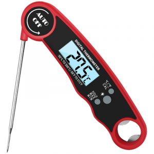 Thermom&egrave;tre &agrave; viande, thermom&egrave;tre &agrave; viande num&eacute;rique, thermom&egrave;tre pour aliments de cuisine et d'ext&eacute;rieur, cuisson, grillades, dinde, bonbons,