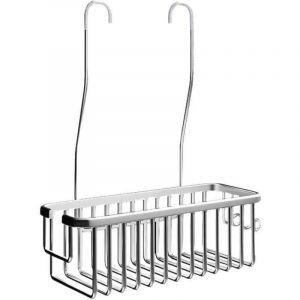Etag&egrave;re de Douche &agrave; accrocher au Mitigeur de Douche, Porte Shampoing en Acier Inoxydable Shower Caddy sans Per&ccedil;age, 30 x 12 x 9.6 cm