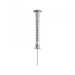 Thermomètre géant solaire de jardin - Inovalley